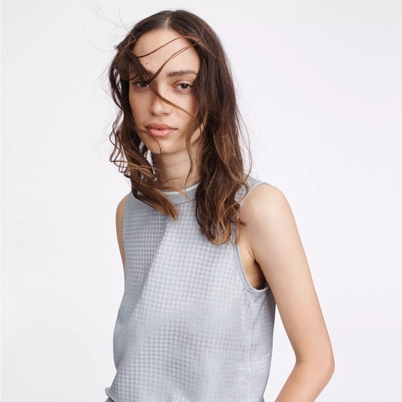 Rag & Bone Ali Tank - Dusty Blue - Size Small - Picture 12 of 13